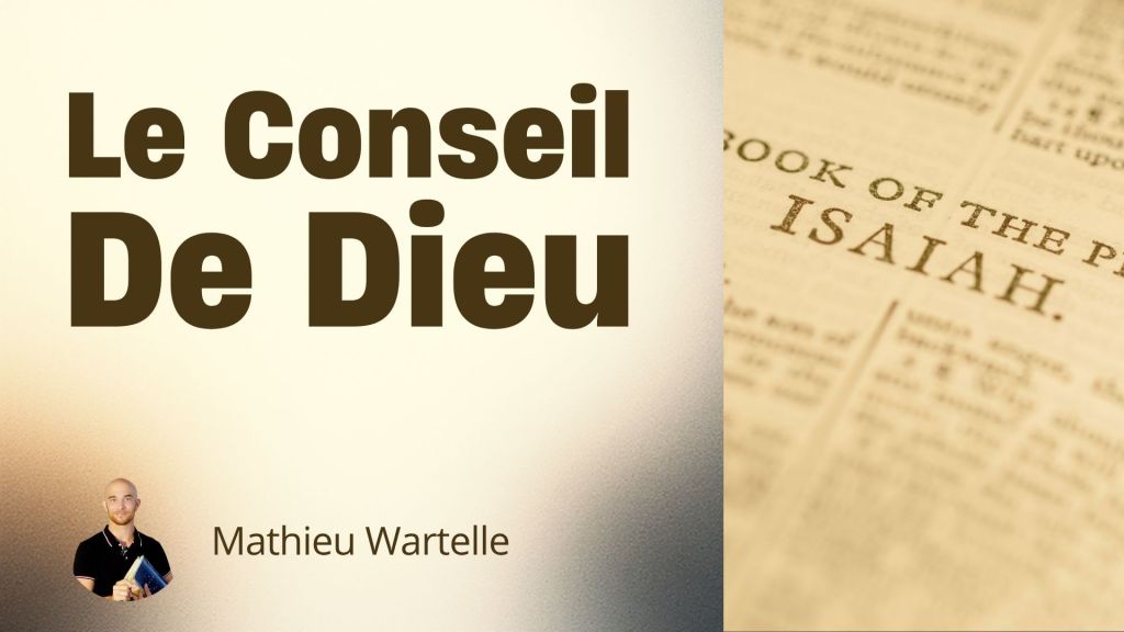 Le conseil de Dieu