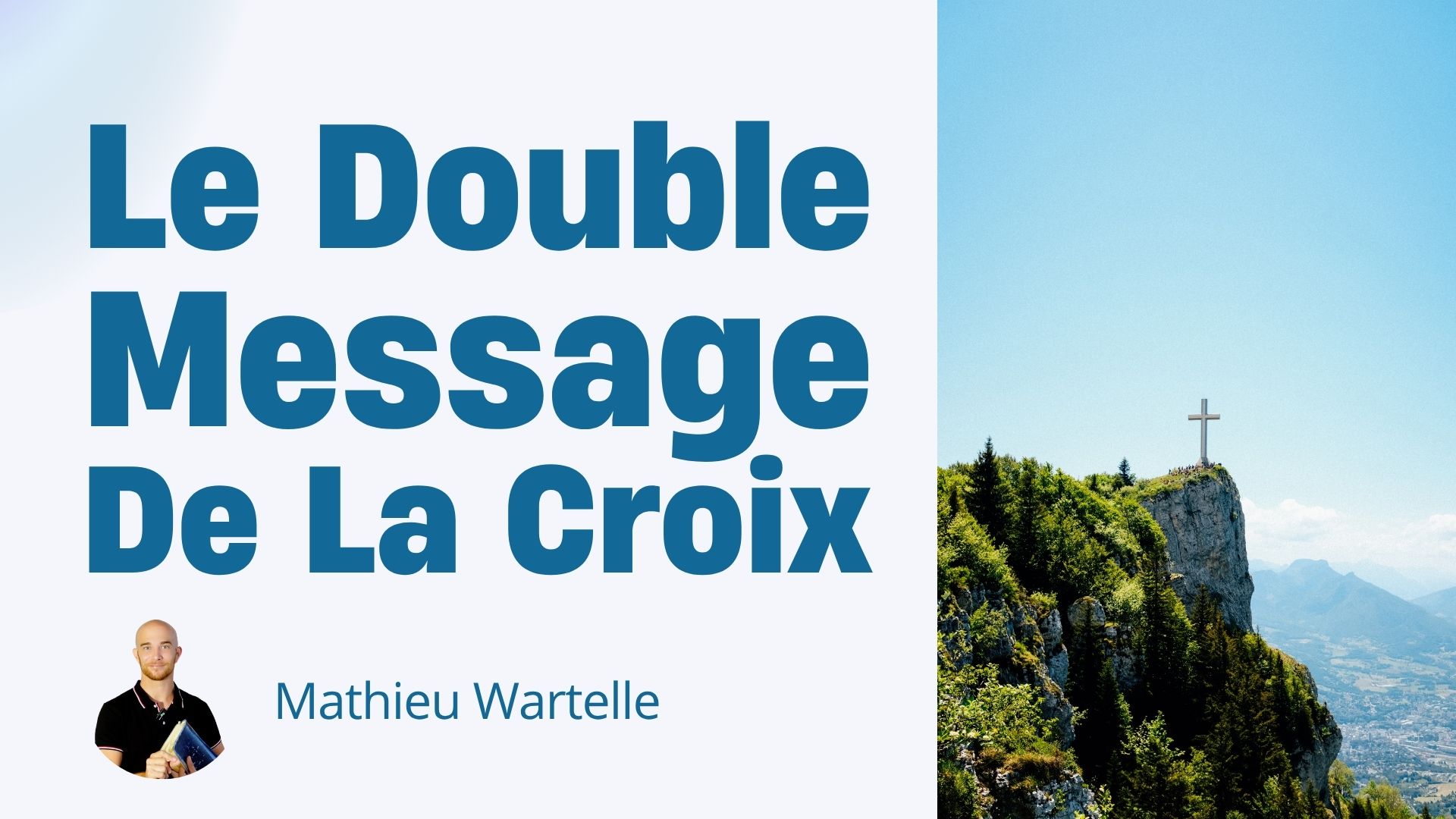 Le double message de la&nbsp;croix